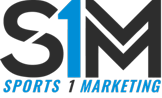 S1M Sports 1 Marketing Sponsor 3.25" Logo