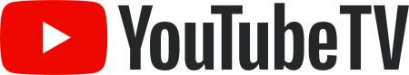 YouTube TV Sponsor Black Wordmark